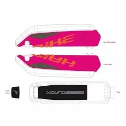 Adesivi Haibike Batteria Bosch 2014-2017 -Vendite Ricambi Ebike adesivi haibike batteria bosch 2014 2017 10