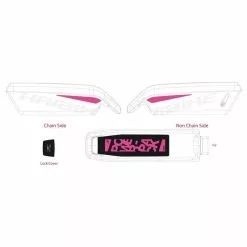 Adesivi Haibike Batteria Bosch 2014-2017 -Vendite Ricambi Ebike adesivi haibike batteria bosch 2014 2017 12