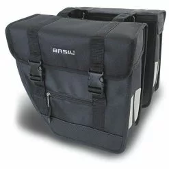 Basil Borsa DoppiaTour Nero, 32 X 12 X 32 Cm