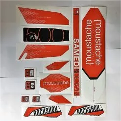 Kit Completo Adesivi Originali Moustache Samedi Down