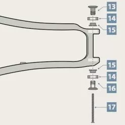 Lapierre Distanziale Del Fodero Bosch OVV GLP 2 7 Lapierre Distanziale Del Fodero Bosch OVV GLP 2 -Vendite Ricambi Ebike lapierre distanziale del fodero bosch ovv cbn 2