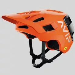POC Kortal Race MIPS Casco MTB Arancio/Nero