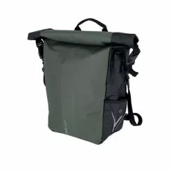 XLC BA-S105 Borsa Singola Avvolgibile 24-28 L Verde -Vendite Ricambi Ebike xlc ba s105 borsa singola avvolgibile 24 28 l verde 1