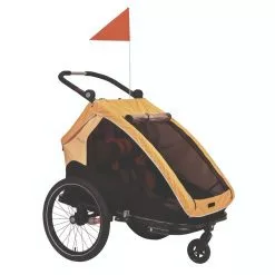 XLC Duo S BS-C10 Carrello 2 Posti Per Bambini Multifunzione